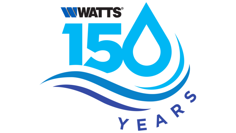 Watts 150 Years Logo